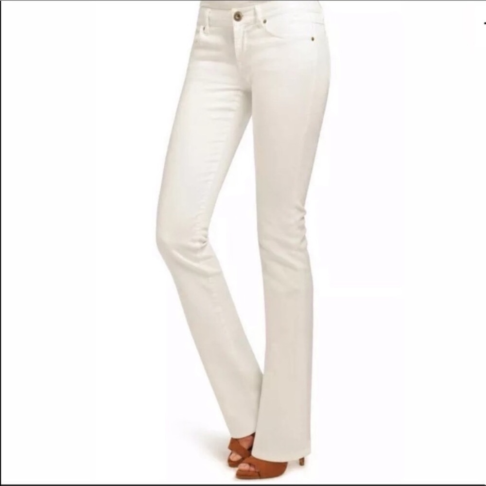 Cabi White Bootcut Jeans, Size 12